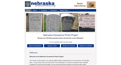 Desktop Screenshot of nebraskagravestones.org